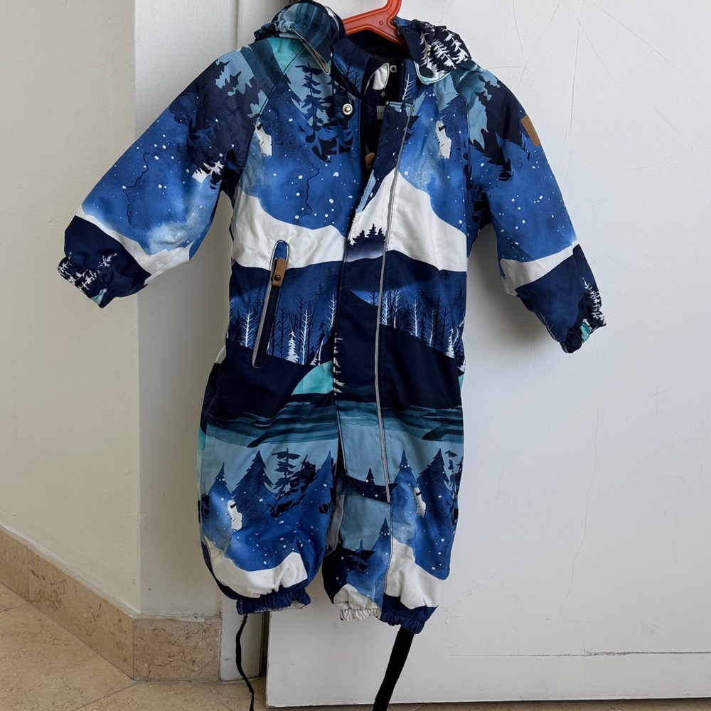REIMA Blue and White Winter Snowsuit
